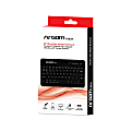 Argom Tech Ultra Slim Mobile Wireless Bluetooth Keyboard, Compact, Black, A00180 1 thumbnail image