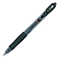 Pilot® G-2™ Retractable Gel Pen, Fine Point, 0.7 mm, Clear Barrel, Black Ink