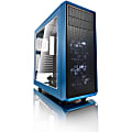 Fractal Design Focus G Computer Case with Windowed Side Panel - Mid-tower - Petrol Blue - Steel - 5 x Bay - 2 x 4.72" x Fan(s) Installed - ATX, Micro ATX, ITX Motherboard Supported - 6 x Fan(s) Supported