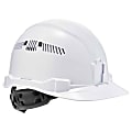 Ergodyne Skullerz 8972 Class C Hard Hat With Vented Ratchet Suspension, White 1 thumbnail image