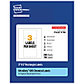 Avery® Ultra Duty® Permanent GHS Chemical Labels, 97186-WMUI250, Rectangle, 3" x 5", White, Pack Of 750