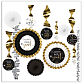 Amscan 244255 New Year's Decorating Kit, Multicolor 1 thumbnail image