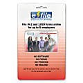 eFile W-2 And 1099 Online Form Card, 2012, 5 Employees 1 thumbnail image