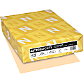 Astrobrights® Multi-Use Card Stock, Peach, Letter (8.5" x 11"), 65 lb, Pack Of 250 1 thumbnail image