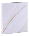 Office Depot® Brand Fashion 3-Ring Binder, 1" Round Rings, White/Gray Marble 1 thumbnail image