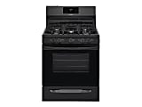 Frigidaire FFGF3054TB - Range - freestanding - niche - width: 30 in - depth: 24 in - height: 36 in - with self-cleaning - black 1 thumbnail image