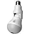 TJ Riley Indoor Home Security Camera, Light Bulb, White 1 thumbnail image