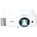 Acer S1286HN DLP Projector - 4:3 - 1024 x 768 - Front, Rear, Ceiling, Rear Ceiling - 5000 Hour Normal Mode - 6000 Hour Economy Mode - XGA - 20,000:1 - 3500 lm - HDMI - VGA In - Network (RJ-45) - 1 Year Warranty 1 thumbnail image