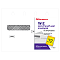 Office Depot® Brand W-2 Form Self-Seal Envelopes, 2012, 5 5/8" x 9 1/4", Pack Of 50 1 thumbnail image