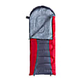 Kamp-Rite 25° Camper 4 Sleeping Bag, 33" x 74", Red/Gray 1 thumbnail image