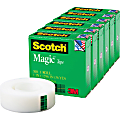 Scotch® Magic™ Tape, 1" x 108', Clear, Pack Of 6 Rolls 1 thumbnail image