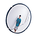 See-All® Round Glass Convex Mirror, 12"