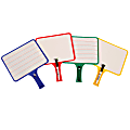KleenSlate® Deluxe Dry-Erase Response Paddles, Handwriting, Pack Of 10 1 thumbnail image