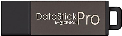 Centon Datastick USB 2.0 Flash Drive, 16GB, Gray 1 thumbnail image