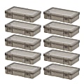 Iris Box, 1 Qt, Gray, Pack Of 10 Boxes 1 thumbnail image