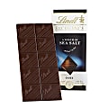Lindt Excellence Touch Of Sea Salt Chocolate Bars, 3.5 Oz, Pack Of 12 Bars 1 thumbnail image