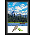 Amanti Art Wood Picture Frame, 29" x 41", Matted For 24" x 36", Corvino Black