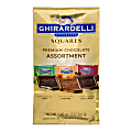 Ghirardelli® Chocolate Squares, Premium Assortment, 4.85 Oz, Pack Of 3 Bags