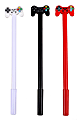 Office Depot® Brand Ballpoint Pen With Topper, Medium Point, 1.0 mm, Assorted Barrel Colors, Black Ink, Video Game Controller 1 thumbnail image