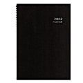 Blue Sky™ Aligned Weekly/Monthly Planner, 5-7/8" x 8-5/8", Black, January To December 2022, 123852 1 thumbnail image