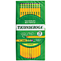 Ticonderoga® #2 Pre-sharpened Pencils, 0.7 mm, Yellow, Pack Of 72 Pencils 1 thumbnail image
