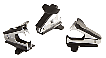 Office Depot® Staple Removers, 2-3/10”, Black, Pack Of 3 Removers 1 thumbnail image