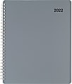 Office Depot® Brand Monthly Planner, 7" x 8-3/4", Silver, January To December 2022, OD001730 1 thumbnail image