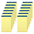 TOPS™ Double Docket™ Writing Pads, 8 1/2" x 14", Legal Ruled, 50 Sheets, Canary, Pack Of 12 Pads 1 thumbnail image