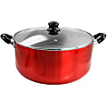 Better Chef 18-Quart Aluminum Non-Stick Dutch Oven, Red 1 thumbnail image