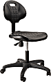 National Public Seating® 6700 Series Kangaroo Polyurethane Task Chair, 16" to 21" Seat Height, Black 1 thumbnail image