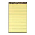 TOPS™ Second Nature® 100% Recycled Writing Pads, 8 1/2" x 14", Legal Ruled, 50 Sheets, Canary, Pack Of 12 Pads 1 thumbnail image