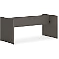 HON Mod HLPLTBL96BASE Conference Table Base - Finish: Slate Teak 1 thumbnail image
