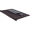 Allsop® ErgoEdge Desk Pad, 1-1/2" x 16-1/2", Black
