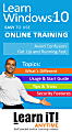 LearniT! Anytime Online Windows® 10 Training 1 thumbnail image