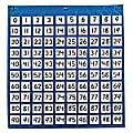 Pacon® Hundreds Pocket Chart, 26" x 28", Blue