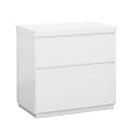 Sauder® Northcott 30-1/2"W x 18-1/2"D Lateral 2-Drawer File Cabinet, White 1 thumbnail image