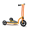 Winther Circleline Safety Roller Scooter, 30 3/4"H x 18 15/16"W x 31 15/16"D, Orange 1 thumbnail image