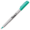 Sharpie® Permanent Ultra-Fine Point Marker, Aqua 1 thumbnail image