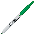Sharpie® Retractable Permanent Marker, Green