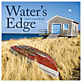 TF Publishing Scenic Monthly Wall Calendar, 12" x 12", Water's Edge, January To December 2023