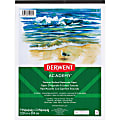 Mead Textured Surface Watercolor Paper - 15 Sheets - Tape Bound - 9" x 12" - Multicolor Paper - 1 Each