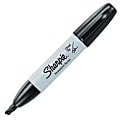 Sharpie® Permanent Marker, Chisel Tip, Black Ink 1 thumbnail image