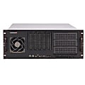 Supermicro SuperChassis SC842i-500B System Cabinet - Rack-mountable - Black - 3U - 8 x Bay - 3 x Fan(s) Installed - 1 x 500 W - EATX, ATX Motherboard Supported - 3 x Fan(s) Supported - 3 x External 5.25" Bay - 5 x Internal 3.5" Bay - 7x Slot(s) - 2 x USB