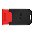 PNY Elite USB 3.1 Gen 1 Type-C Flash Drive, 256GB, Black/Red - 130MB/s 1 thumbnail image