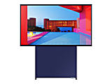 Samsung QN43LS05TAF - 43" Diagonal Class (42.5" viewable) - The Sero LS05T LED-backlit LCD TV - QLED - Smart TV - Tizen OS - 4K UHD (2160p) 3840 x 2160 - HDR - Quantum Dot, New Edge Backlight - navy blue 1 thumbnail image