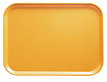 Cambro Camtray Rectangular Serving Trays, 14" x 18", Tuscan Gold, Pack Of 12 Trays
