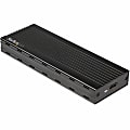 StarTech.com M.2 NVMe SSD Enclosure for PCIe SSDs - USB 3.1 Gen 2 Type-C - External NVMe Enclosure - Thunderbolt 3 Compatible - USB-C Cable Included 1 thumbnail image