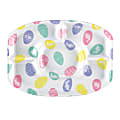 Amscan Plastic Easter Sectional Platters, 16-1/4” x 13-1/4”, Pretty Pastels, Set Of 5 Platters 1 thumbnail image