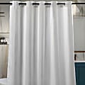 23 Threads Shower Curtain, Textured GRS Polyester, Hook-Free, White, 71" x 74", Case of 12 1 thumbnail image