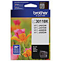 Brother® LC3011 Black Ink Cartridge, LC3011BKS